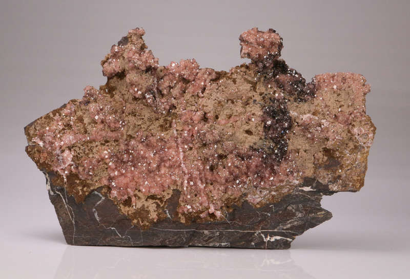 Rhodochrosite on Matrix, N`Chwaning II, Northern Cape, South Africa