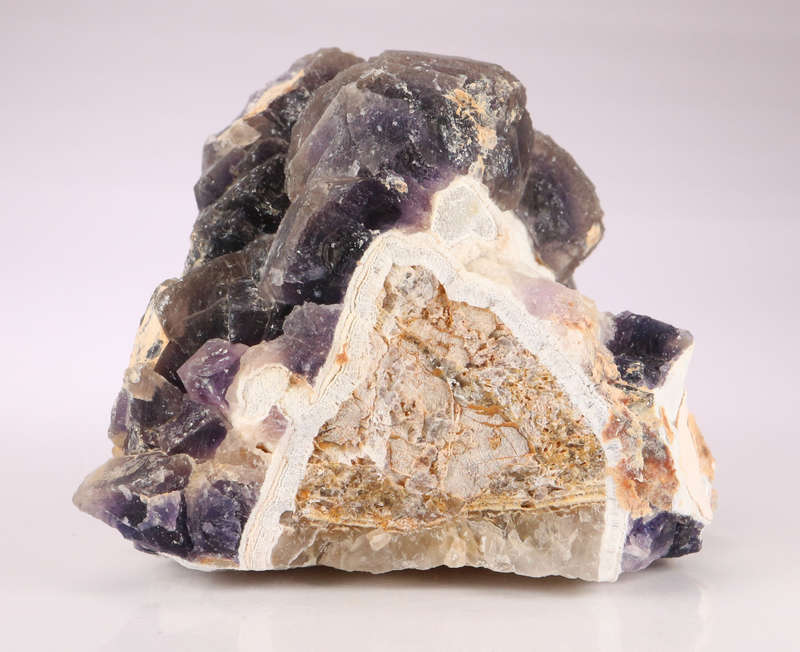 Fluorite on Matrix, Orange River Area, Northern Cape, South Africa