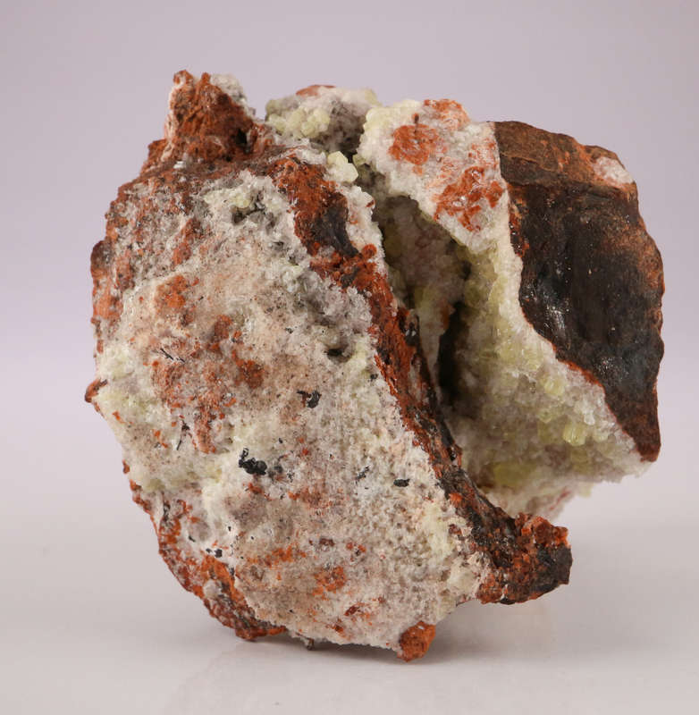 Ettringite, Andradite Garnet on Matrix, N`Chwaning II, Northern Cape, South Africa