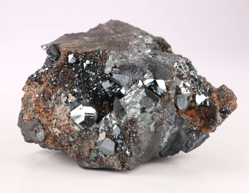 Hematite on Matrix, N`Chwaning II, Northern Cape, South Africa