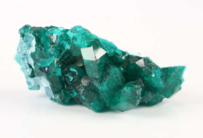 Dioptase on Matrix, Kaokoveld Region, Namibia