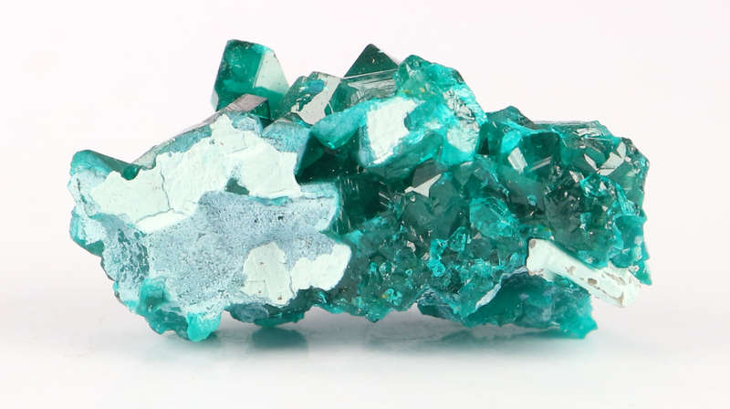 Dioptase on Matrix, Kaokoveld Region, Namibia