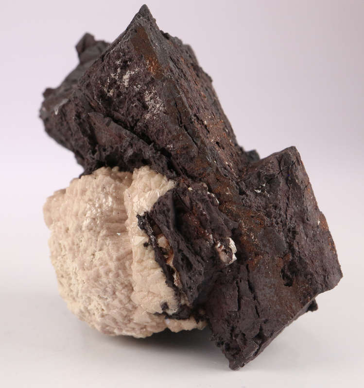 Olmiite on Matrix, N`Chwaning II, Northern Cape, South Africa