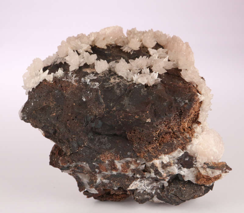 Manganoan Calcite on Matrix, N`Chwaning II, Northern Cape, South Africa