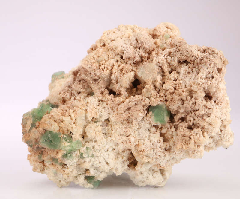 Fluorite on Matrix, Erongo Mnt Region, Namibia