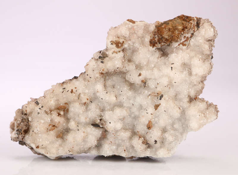 Inesite, Calcite on Matrix, N`Chwaning II, Northern Cape, South Africa