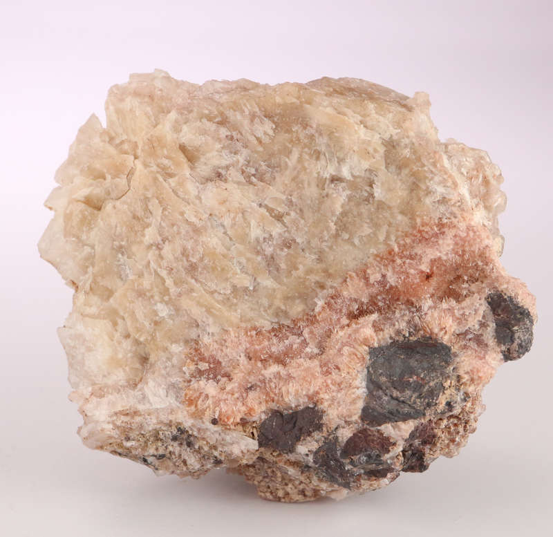 Pectolite on Hydroxyapophyllite, N`Chwaning II, Northern Cape, South Africa