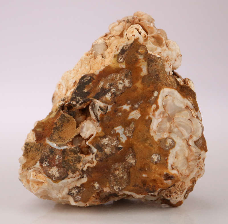 Smoky Quartz, Calcite on MatrixGobobosebberge Mnt, Namibia