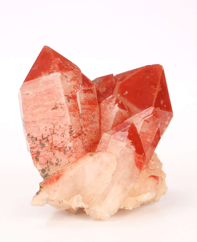 Red Hematite incl Quartz Cluster, Orange River Area, Northern Cape, South Africa