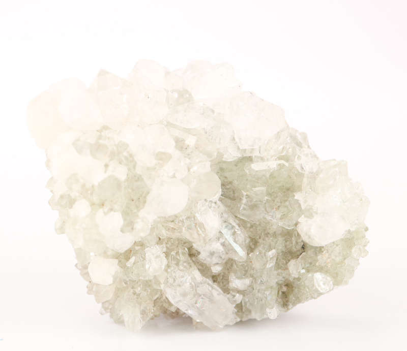 Analcime on Quartz on Matrix, Gobobosebberge Mnt, Namibia