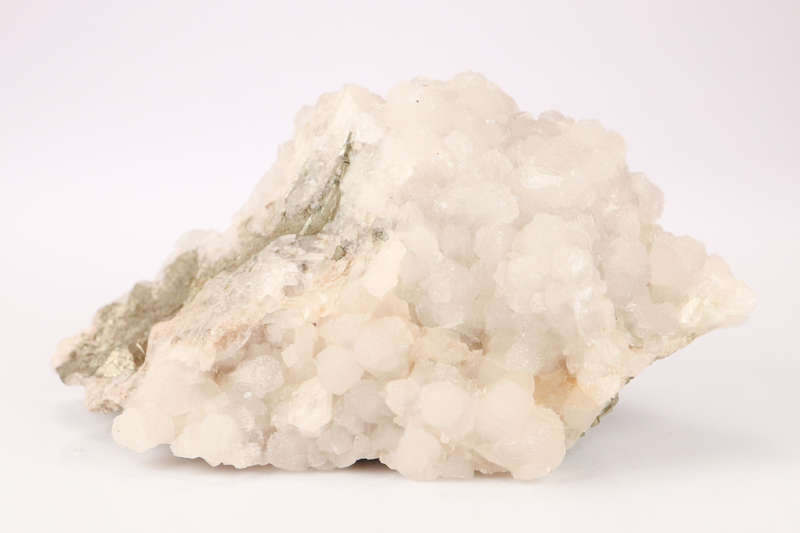 Calcite on Pyrite, N`Chwaning II, Northern Cape, South Africa