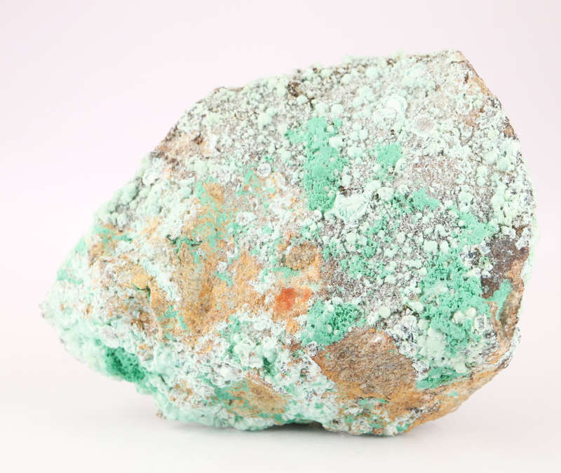 Chrysocolla & Malachite on Matrix, Mashamba West Mine, DRC