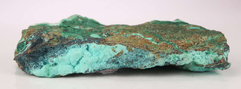 Quartz on Chrysocolla, Skorpion Mine, Karas Region, Namibia