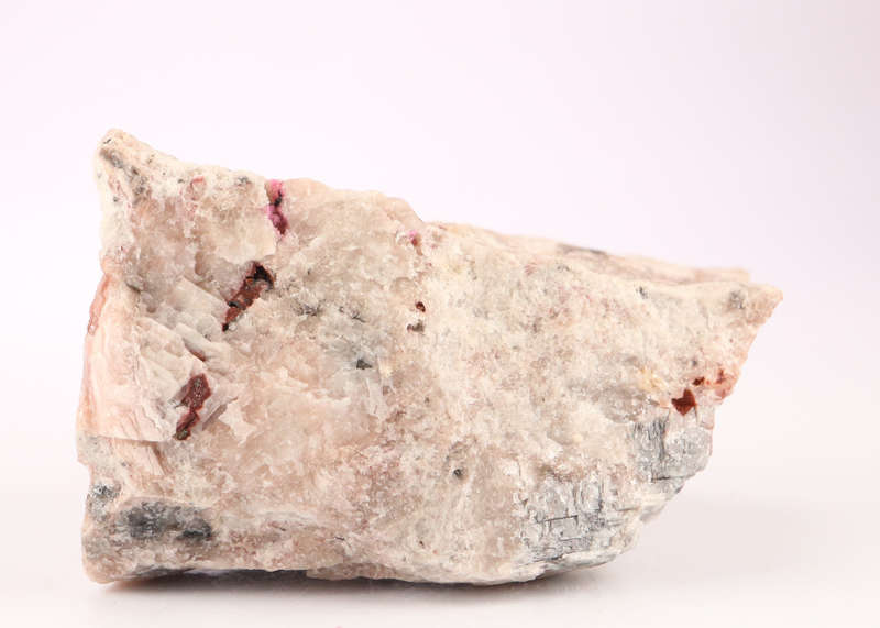 Cobaltoan Calcite on Matrix, Mashamba West Mine, DRC