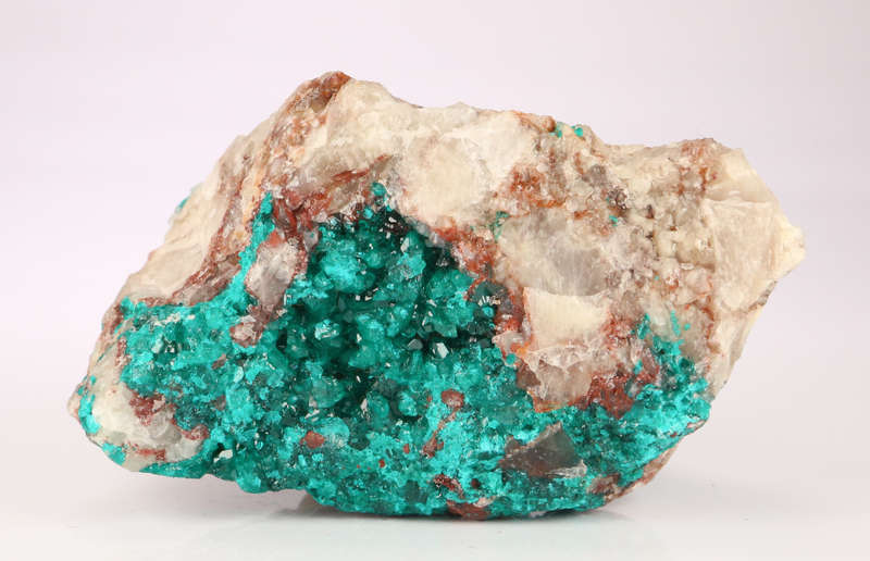 Dioptase on Matrix, Kaokoveld Region, Namibia