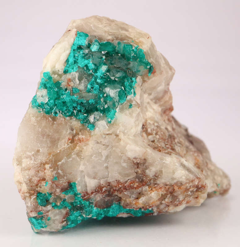 Dioptase on Matrix, Kaokoveld Region, Namibia