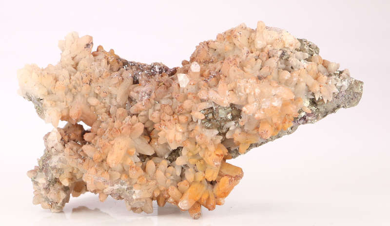 Calcite on Pyrite Cluster, N`Chwaning II, Northern Cape, South Africa