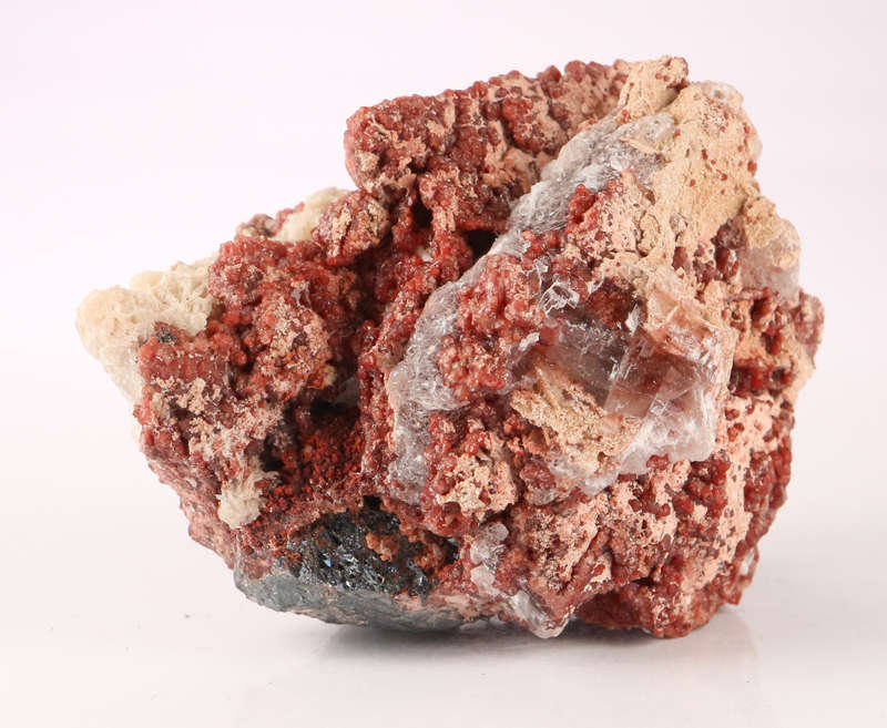 Andradite on Hematite, N`Chwaning II, Northern Cape, South Africa