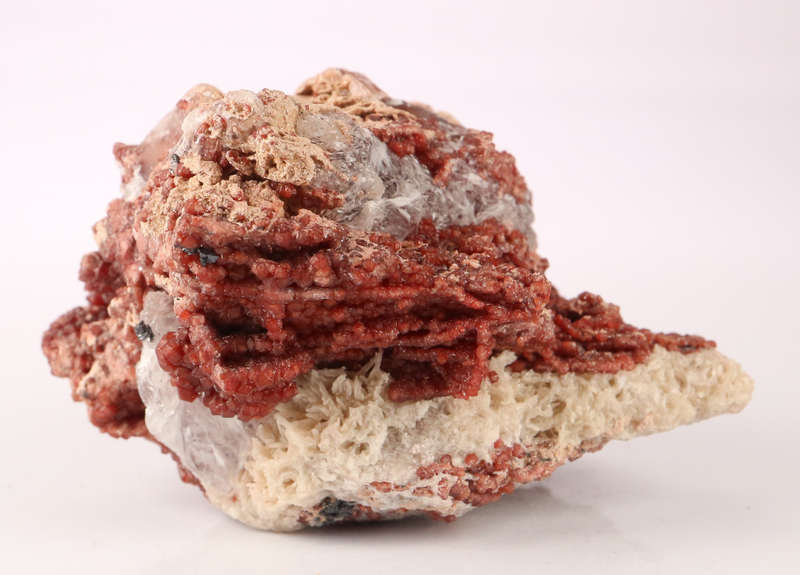 Andradite on Hematite, N`Chwaning II, Northern Cape, South Africa