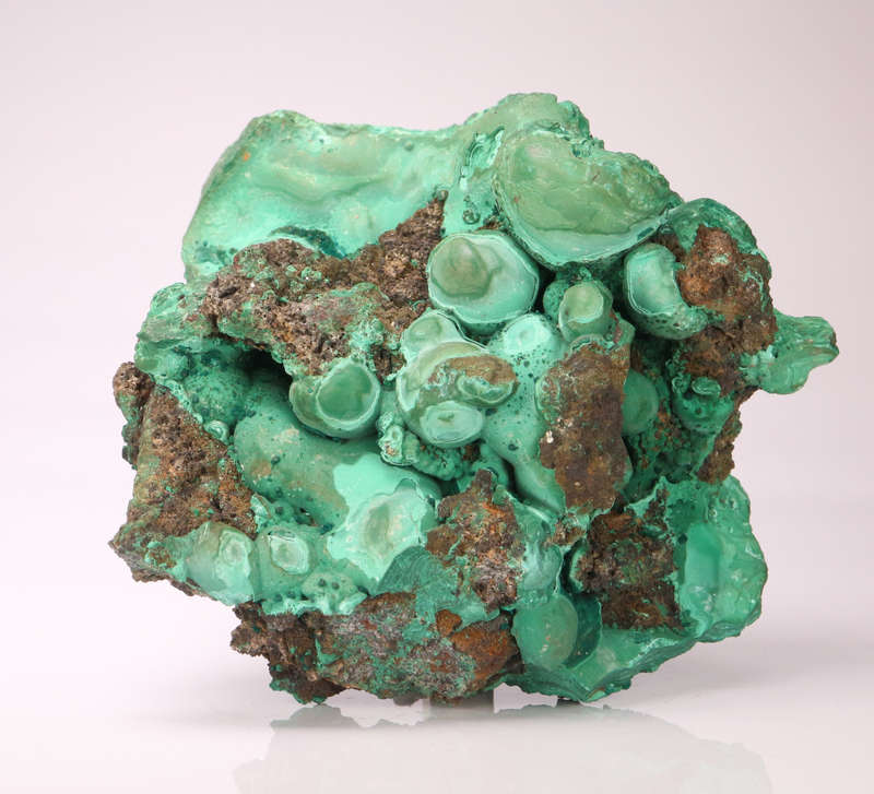 Botryoidal Malachite Cluster, Mashamba West Mine, DRC