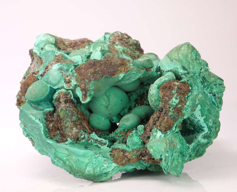 Botryoidal Malachite Cluster, Mashamba West Mine, DRC
