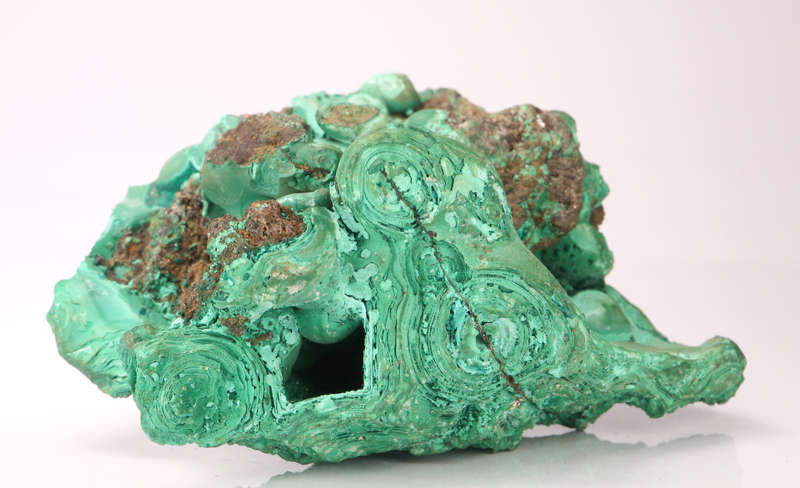 Botryoidal Malachite Cluster, Mashamba West Mine, DRC