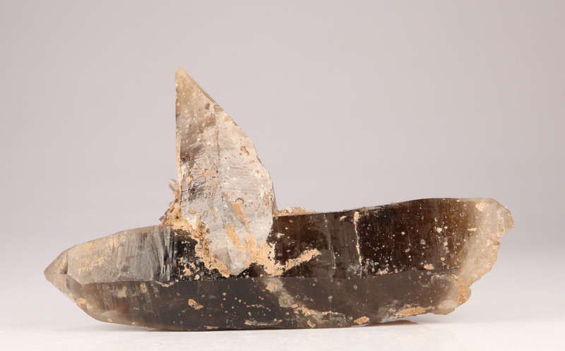 Smoky Quartz Cluster Floater, Zomba Mnt, Malawi
