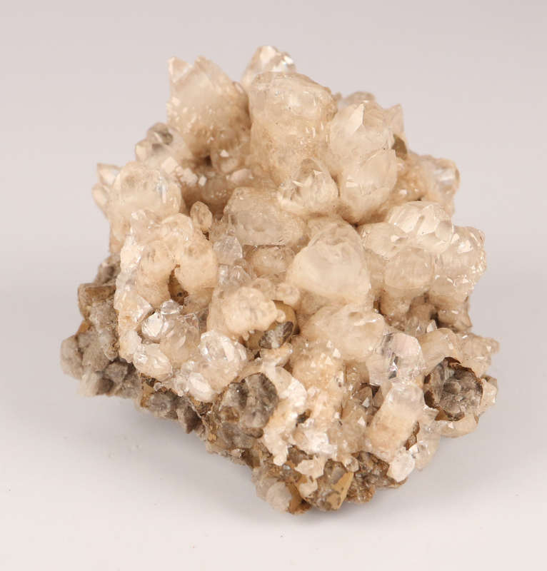 Calcite with Inclusions on matrix, N`Chwaning II, Northern Cape, South Africa