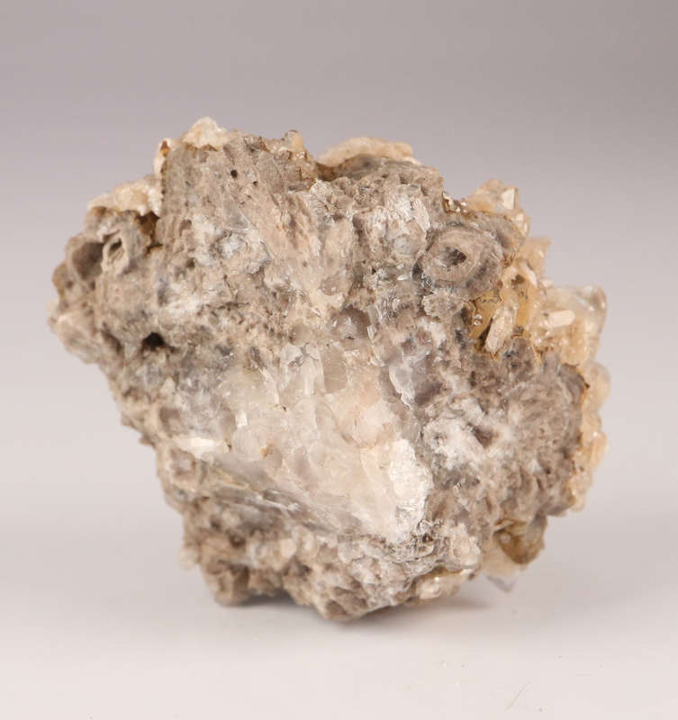 Calcite with Inclusions on matrix, N`Chwaning II, Northern Cape, South Africa