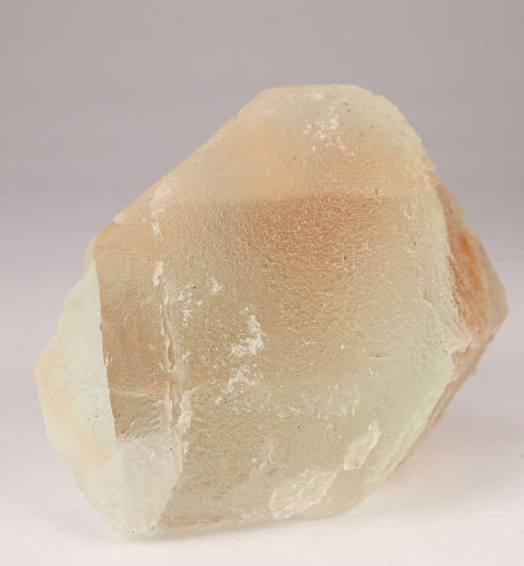 Fluorite on Quartz Crystal, Riemvasmaak, Northern Cape, South Africa