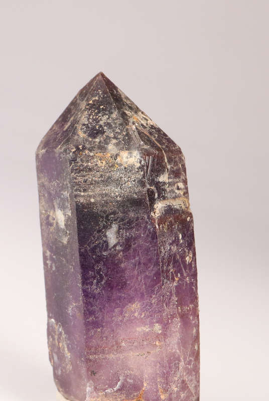 Amethyst Incl Quartz Point, Gobobosebberge Mnt, Namibia