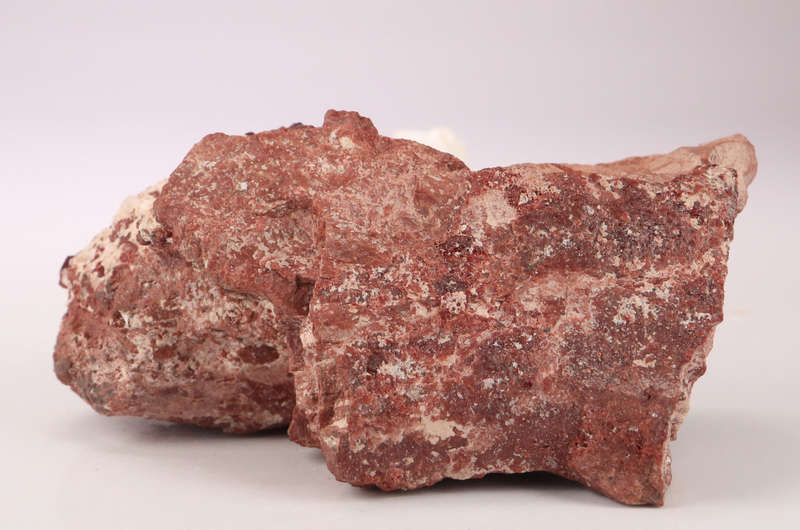 Baryte on Andradite on matrix, N`Chwaning II, Northern Cape, South Africa