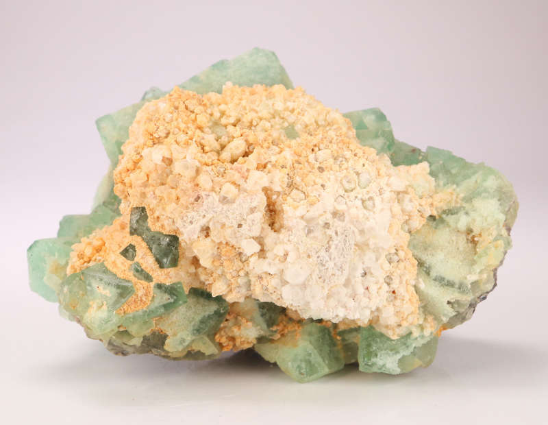 Quartz on Fluorite Cluster, Riemvasmaak, Northern Cape, South Africa
