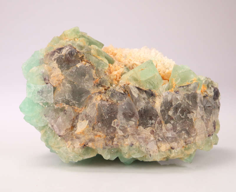 Quartz on Fluorite Cluster, Riemvasmaak, Northern Cape, South Africa