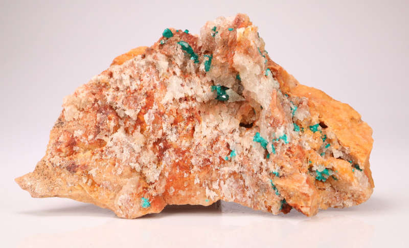Dioptase on Matrix, Kaokoveld Region, Namibia