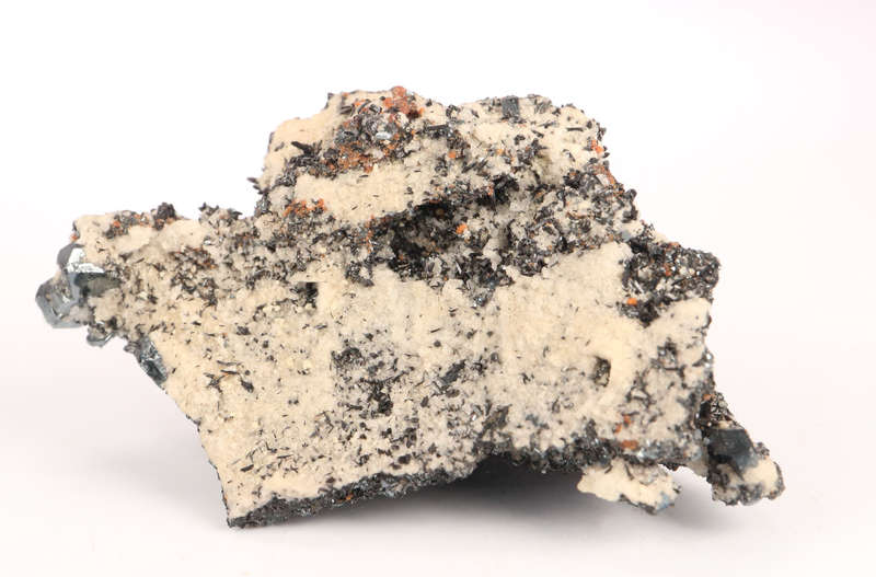 Hematite, Calcite and Baryte, N`Chwaning II, Northern Cape, South Africa