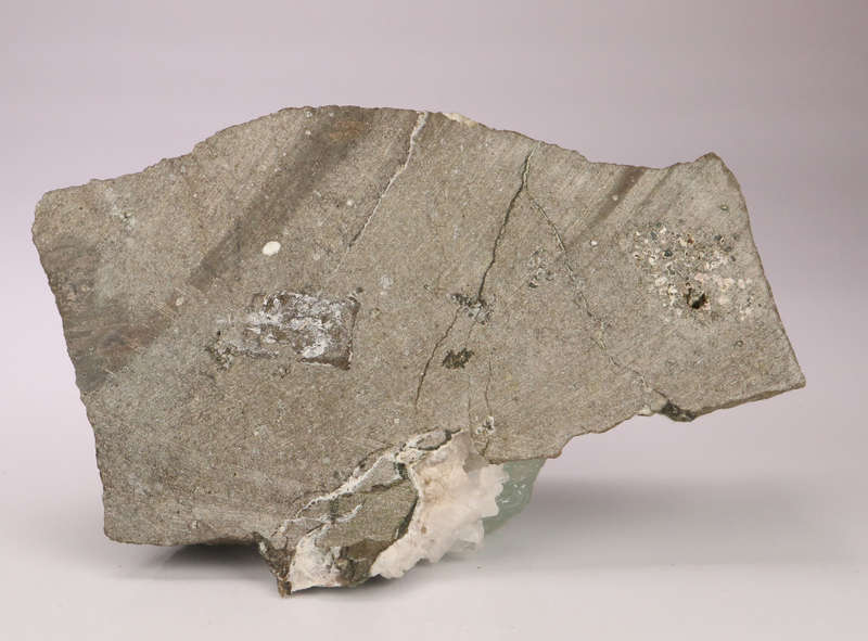 Prehnite, Quartz, Calcite on Matrix, Gobobosebberge Mnt, Namibia