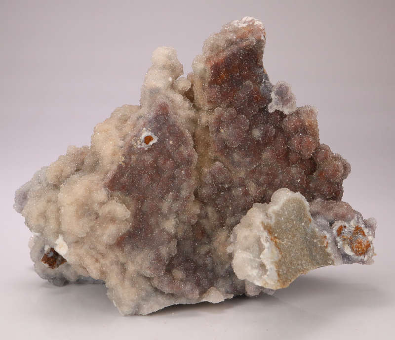 Quartz on Smithsonite Cluster, Skorpion Mine, Karas Region, Namibia