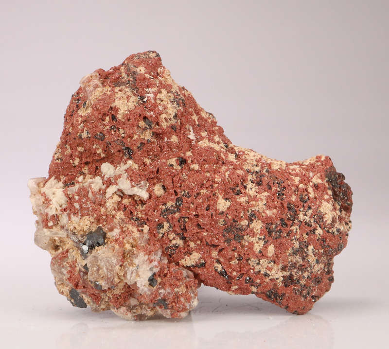 Andradite and Hematite Cluster, N`Chwaning II, Northern Cape, South Africa