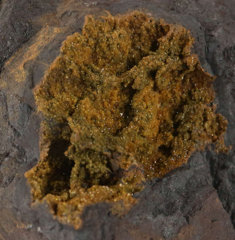 Sturmanite and Manganite on Matrix, N`Chwaning II, Northern Cape, South Africa