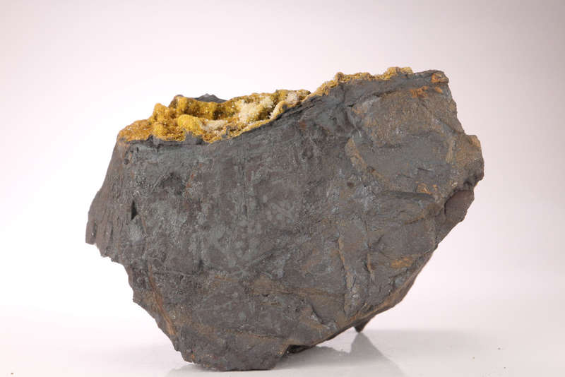 Sturmanite and Manganite on Matrix, N`Chwaning II, Northern Cape, South Africa
