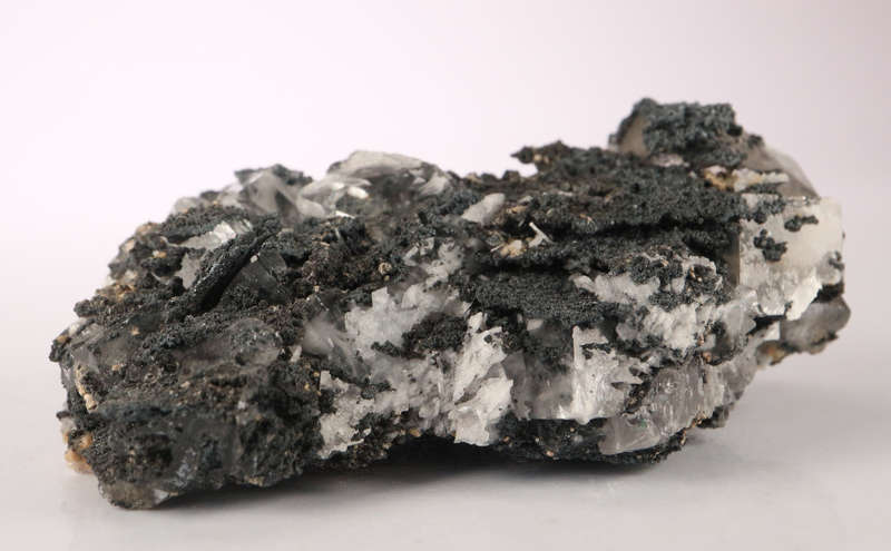 Hematite and Calcite ClusterN`Chwaning II, Northern Cape, South Africa
