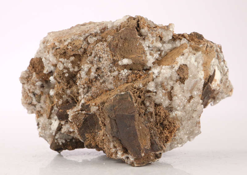 Baryte and Calcite on Matrix, N`Chwaning II, Northern Cape, South Africa