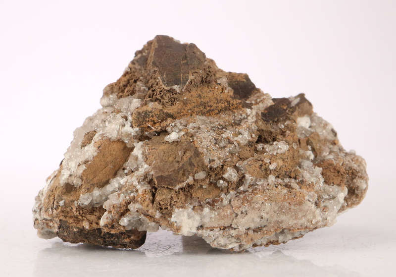 Baryte and Calcite on Matrix, N`Chwaning II, Northern Cape, South Africa