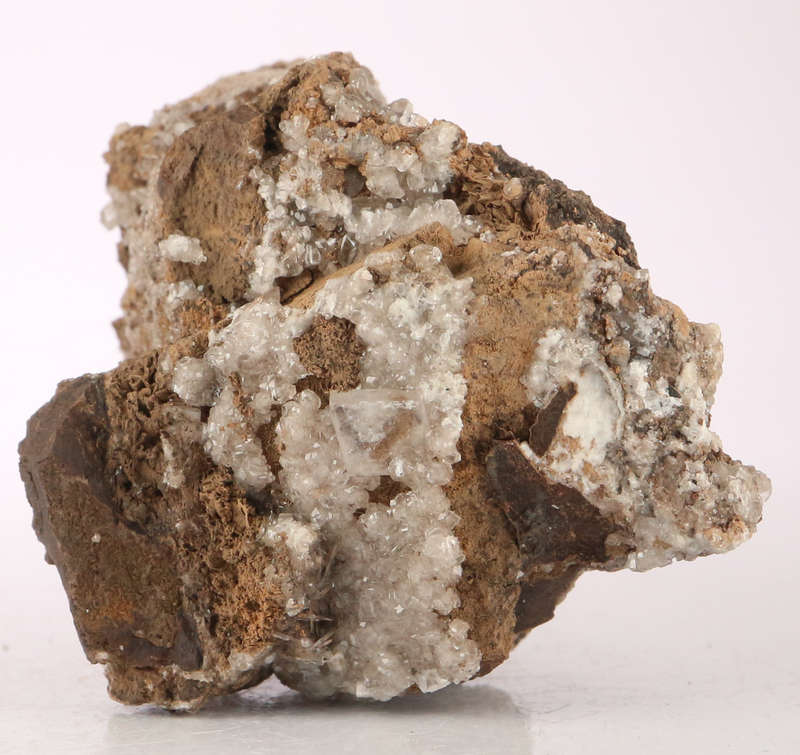 Baryte and Calcite on Matrix, N`Chwaning II, Northern Cape, South Africa