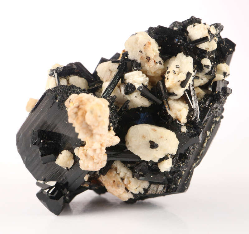 Black Tourmaline Crystal Cluster, Erongo Mnt Region, Namibia