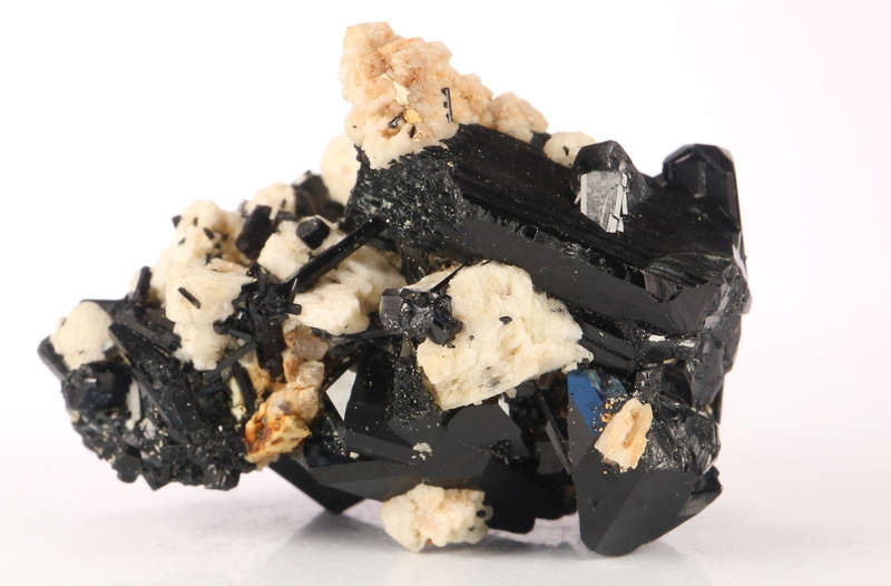 Black Tourmaline Crystal Cluster, Erongo Mnt Region, Namibia