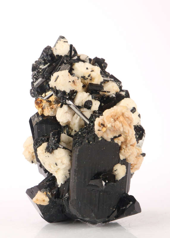 Black Tourmaline Crystal Cluster, Erongo Mnt Region, Namibia