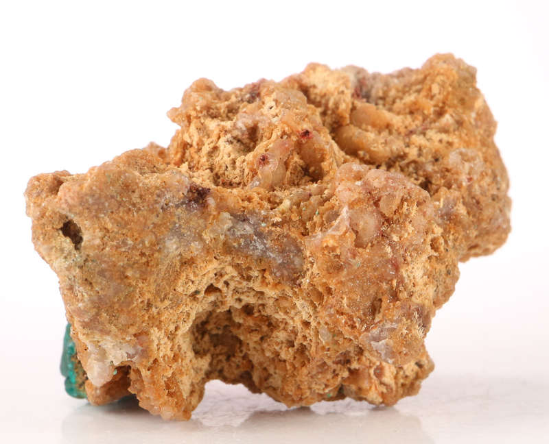 Dioptase on Matrix, Kimbedi, Mindouli, Brazzaville, Congo