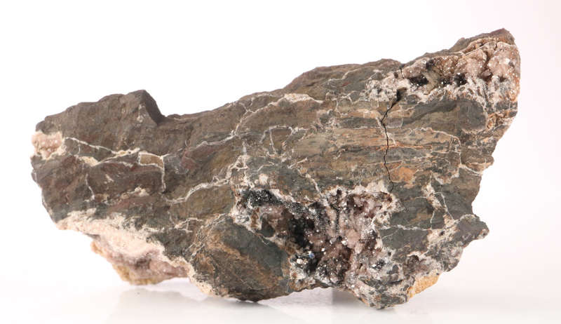 Groutite on Rhodochrosite, N`Chwaning II, Northern Cape, South Africa